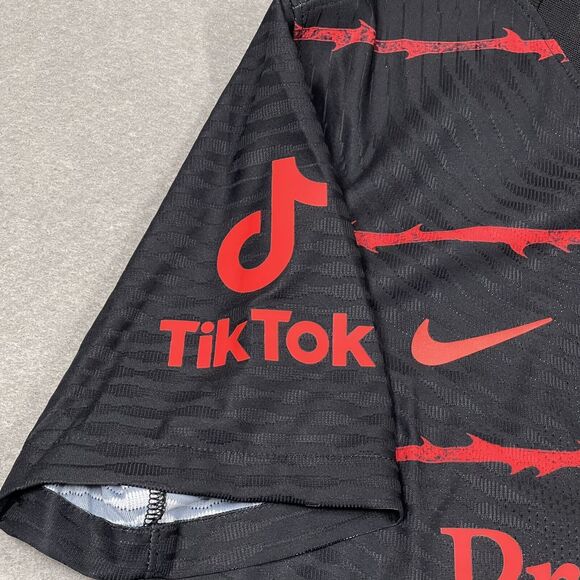 Nike Portland Thorns Jersey Womens Large Black Away Kit NWSL Soccer 23/24 Season - Picture 8 of 16